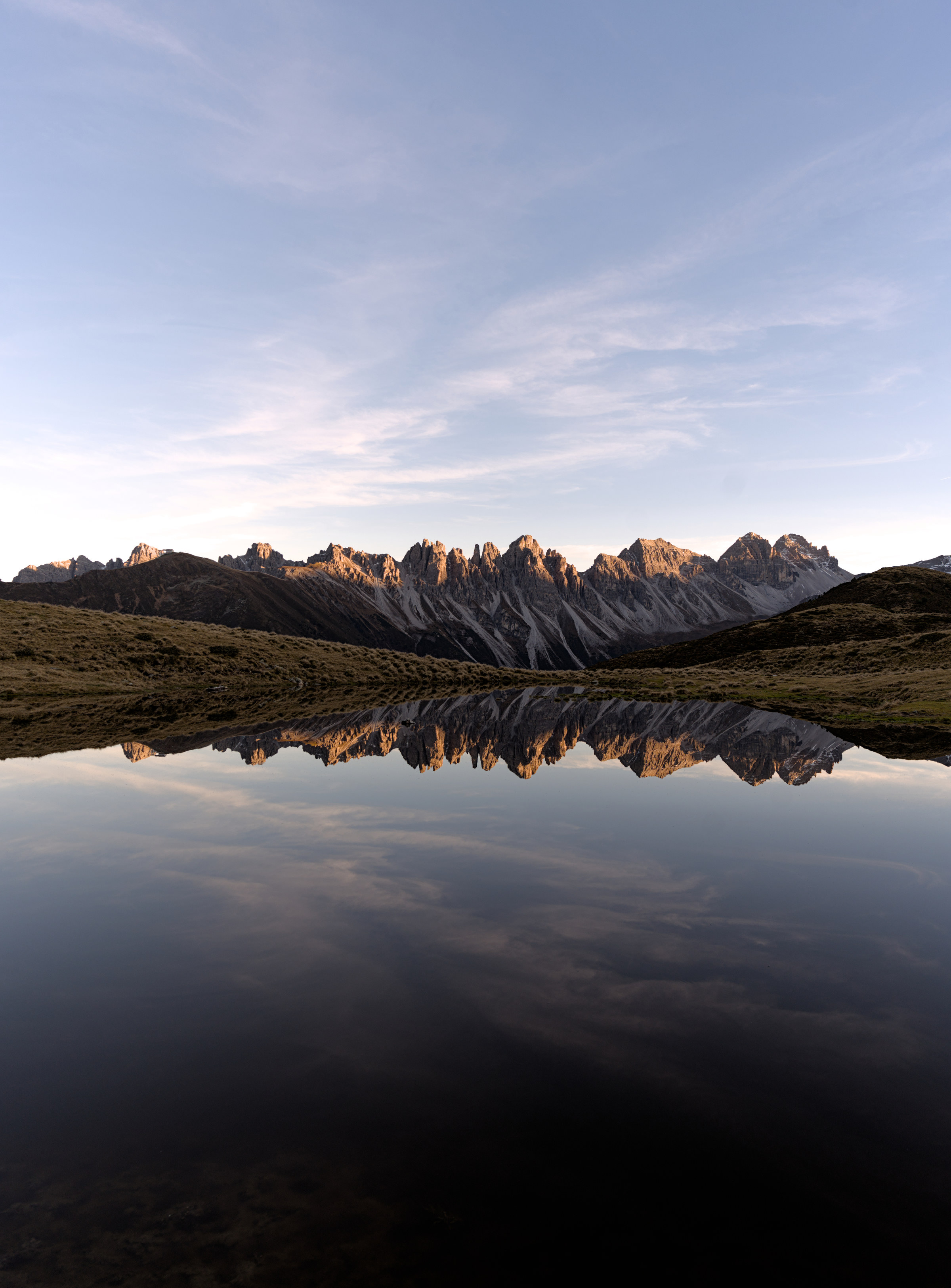 Salfeiner See in Tirol above Innsbruck.
